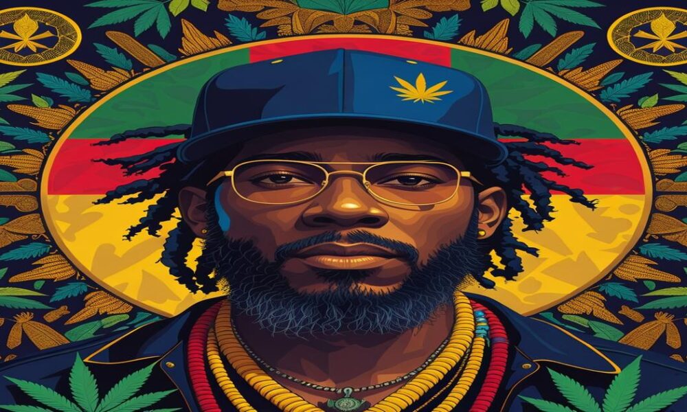 AI-generated image to illustrate For Smoke a J's content.