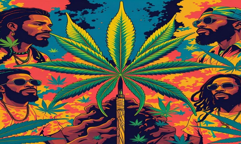 AI-generated image to illustrate For Smoke a J's content.