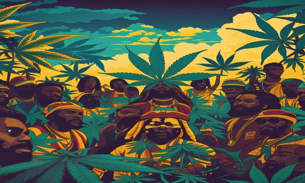 AI-generated image to illustrate For Smoke a J's content.