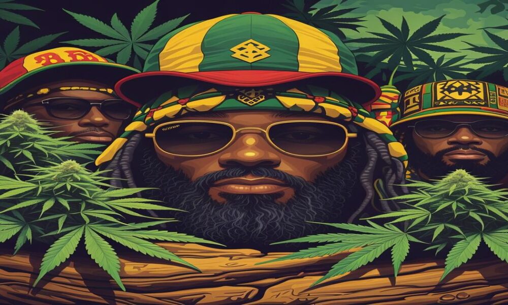 AI-generated image to illustrate For Smoke a J's content.