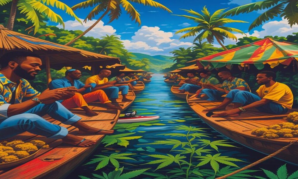 AI-generated image to illustrate For Smoke a J's content.