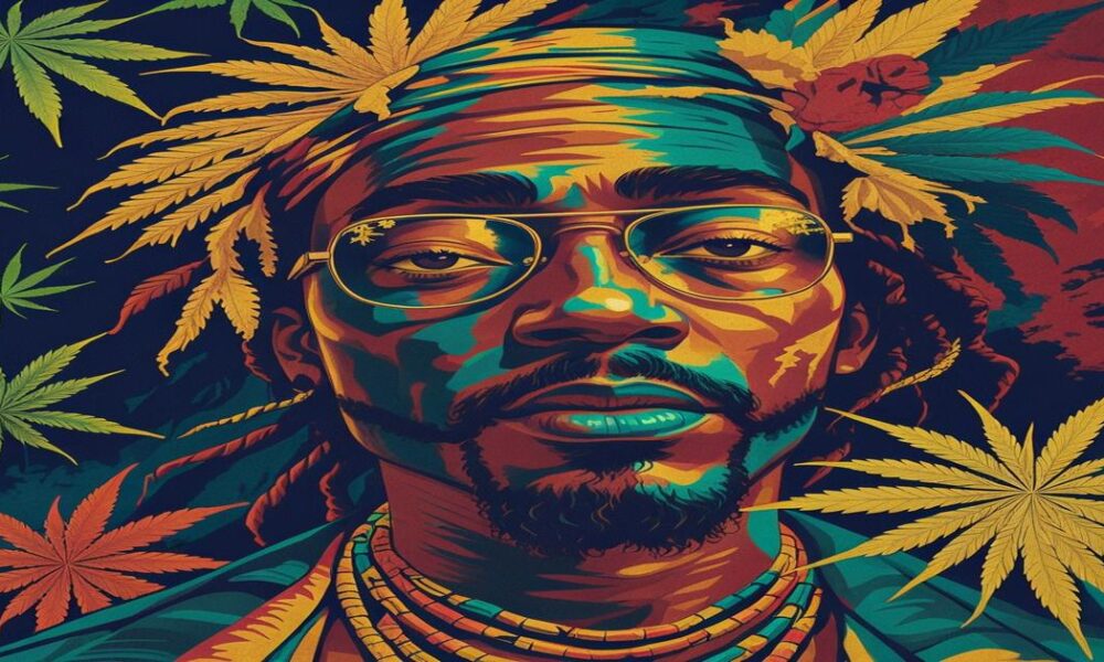 AI-generated image to illustrate For Smoke a J's content.