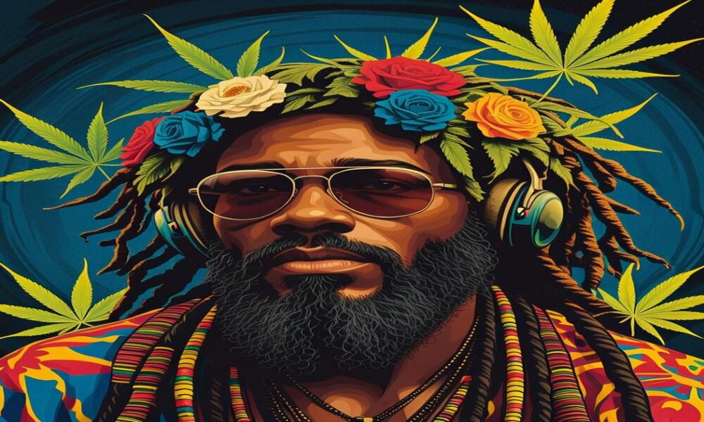 AI-generated image to illustrate For Smoke a J's content.