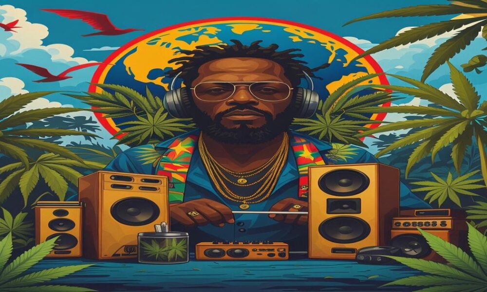 AI-generated image to illustrate For Smoke a J's content.