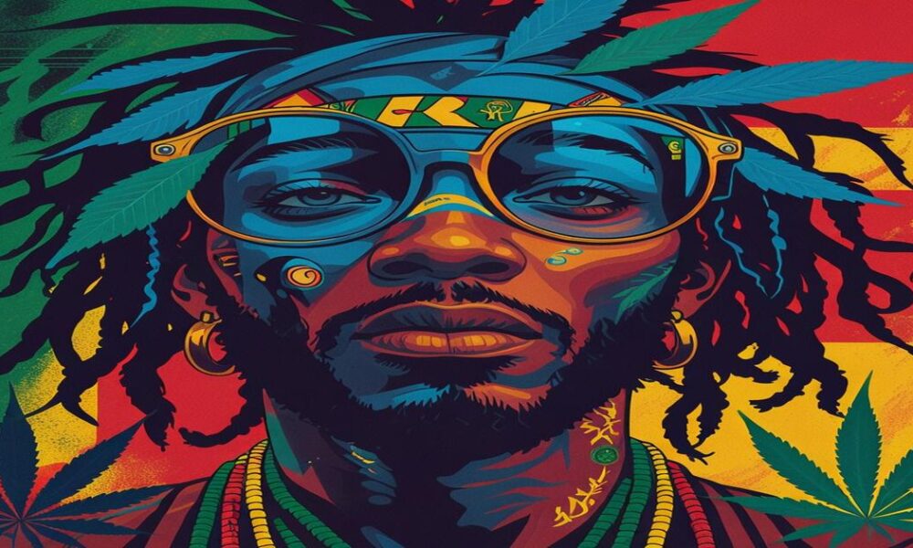 AI-generated image to illustrate For Smoke a J's content.