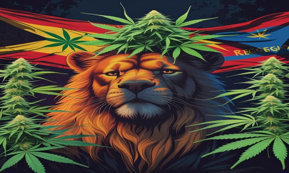 AI-generated image to illustrate For Smoke a J's content.