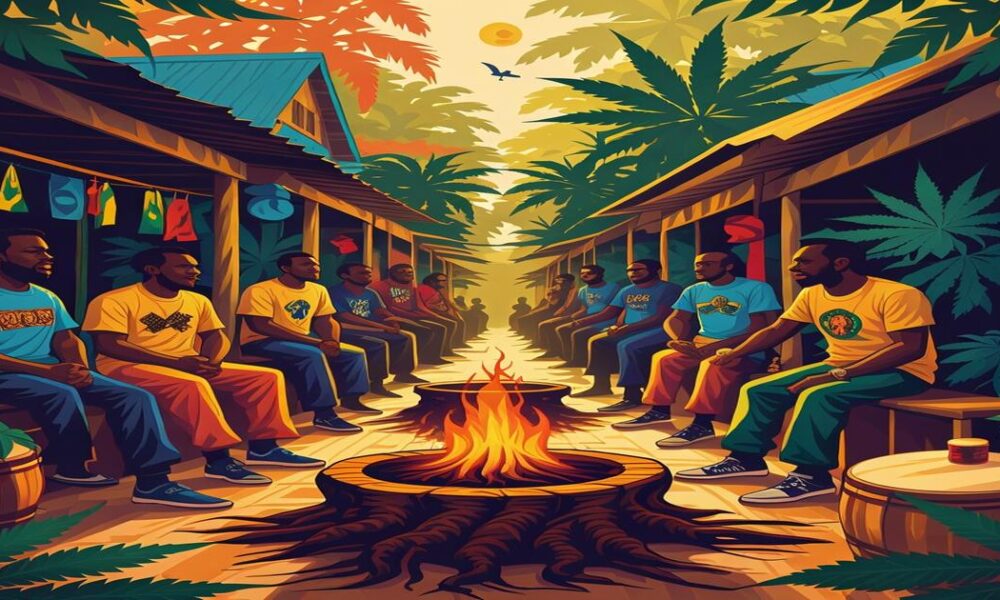 AI-generated image to illustrate For Smoke a J's content.