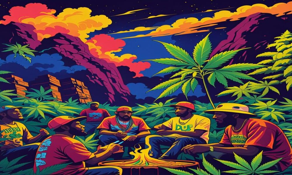 AI-generated image to illustrate For Smoke a J's content.