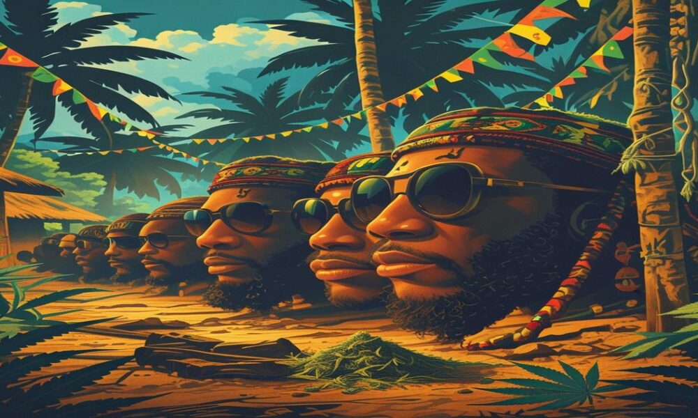 AI-generated image to illustrate For Smoke a J's content.