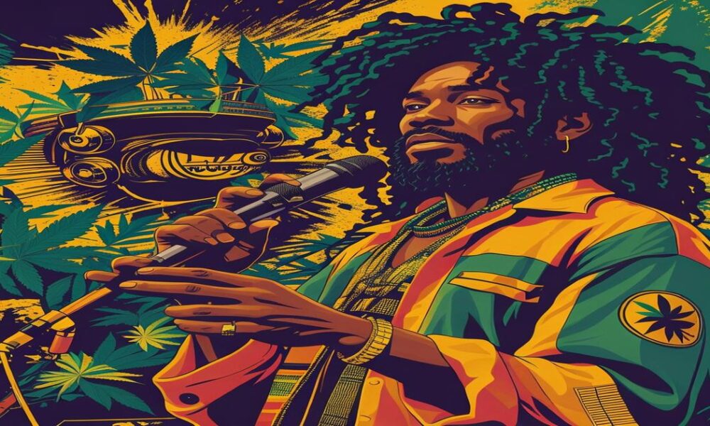 AI-generated image to illustrate For Smoke a J's content.