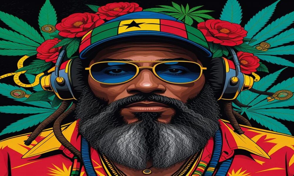 AI-generated image to illustrate For Smoke a J's content.