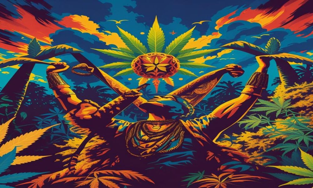 AI-generated image to illustrate For Smoke a J's content.