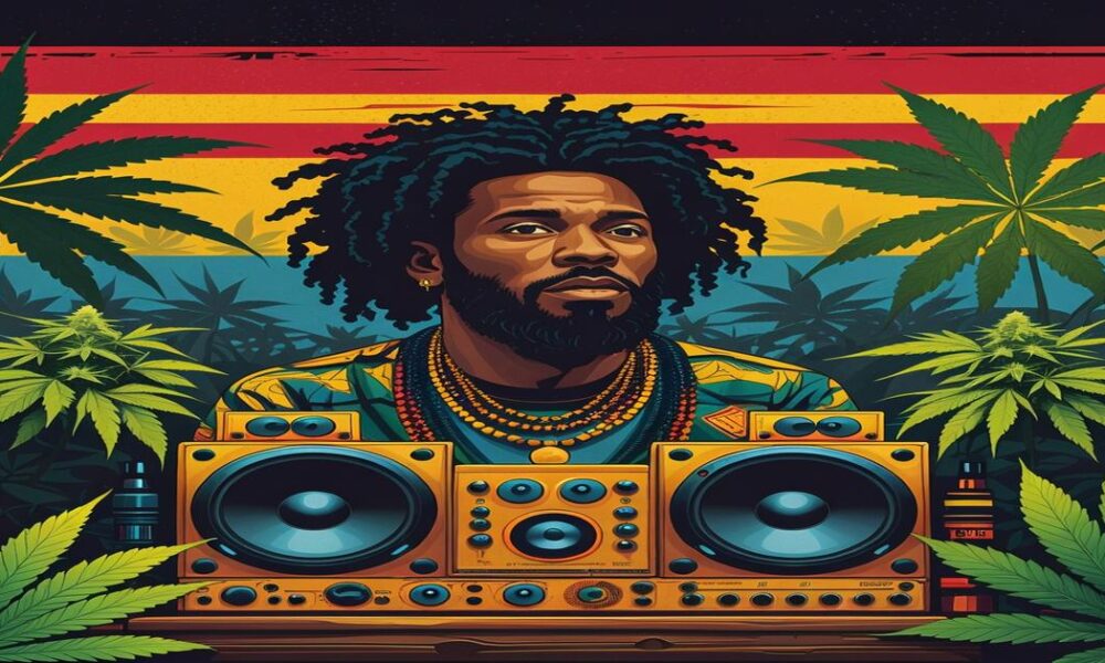 AI-generated image to illustrate For Smoke a J's content.