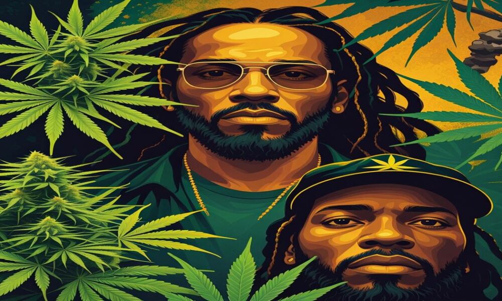 AI-generated image to illustrate For Smoke a J's content.