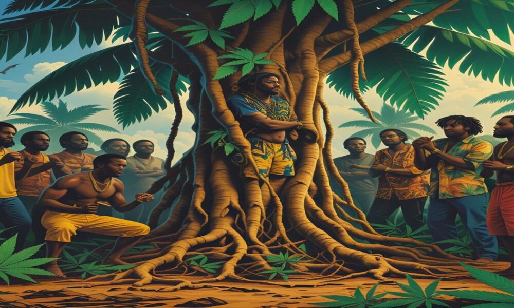 AI-generated image to illustrate For Smoke a J's content.