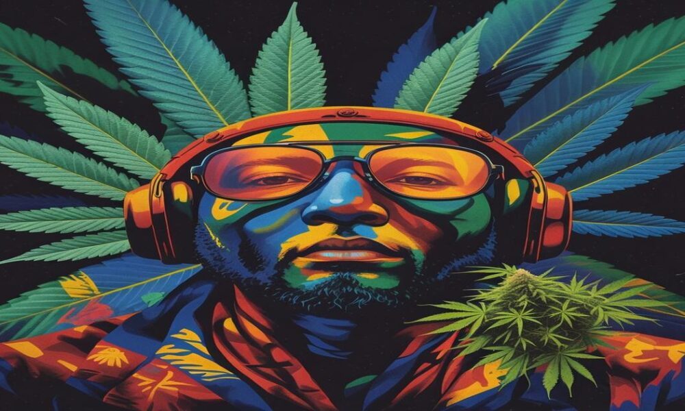 AI-generated image to illustrate For Smoke a J's content.