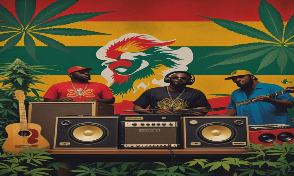 AI-generated image to illustrate For Smoke a J's content.