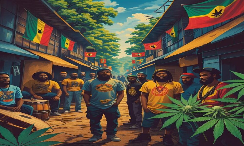 AI-generated image to illustrate For Smoke a J's content.