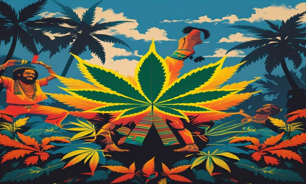 AI-generated image to illustrate For Smoke a J's content.