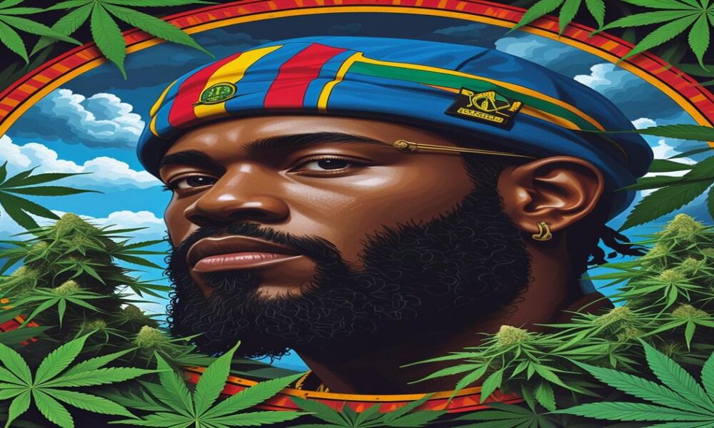 AI-generated image to illustrate For Smoke a J's content.