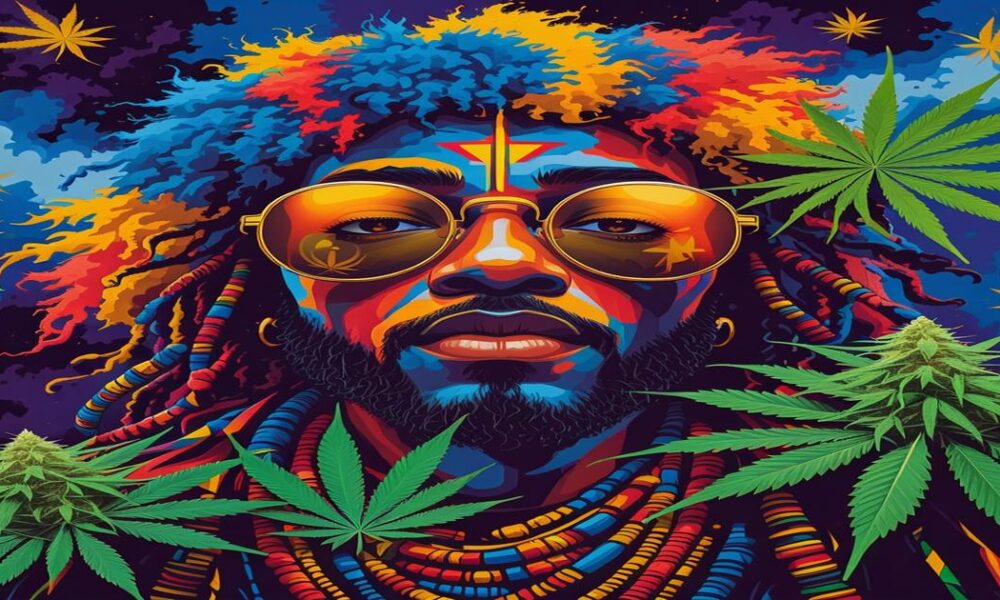 AI-generated image to illustrate For Smoke a J's content.