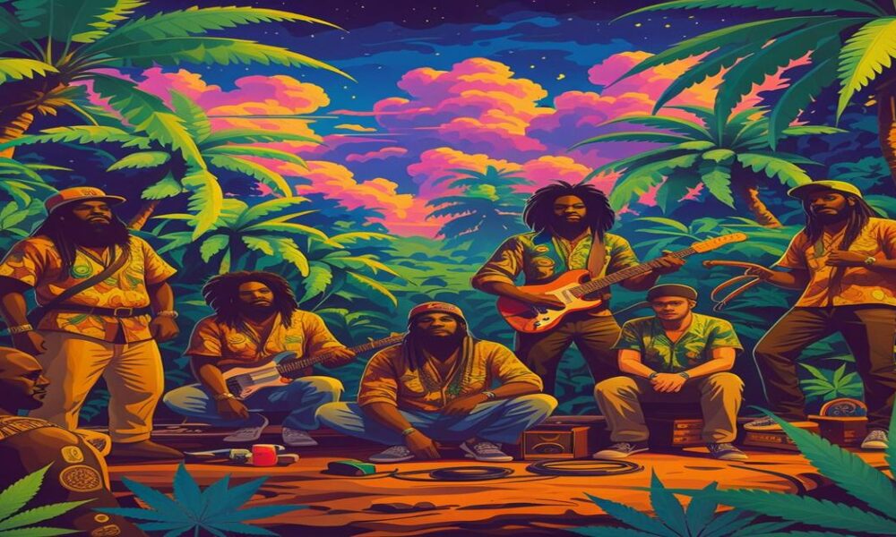 AI-generated image to illustrate For Smoke a J's content.