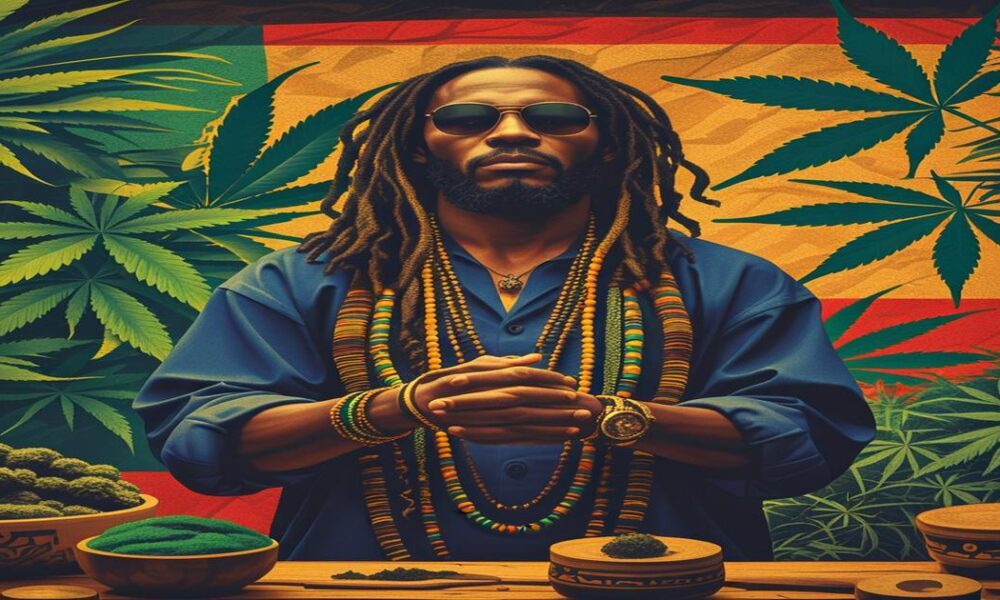 AI-generated image to illustrate For Smoke a J's content.