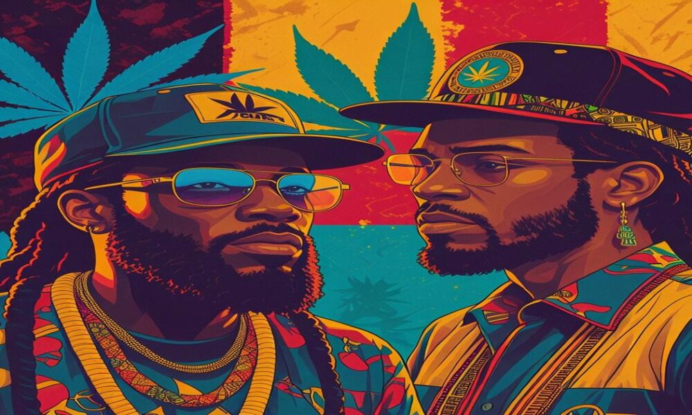 AI-generated image to illustrate For Smoke a J's content.