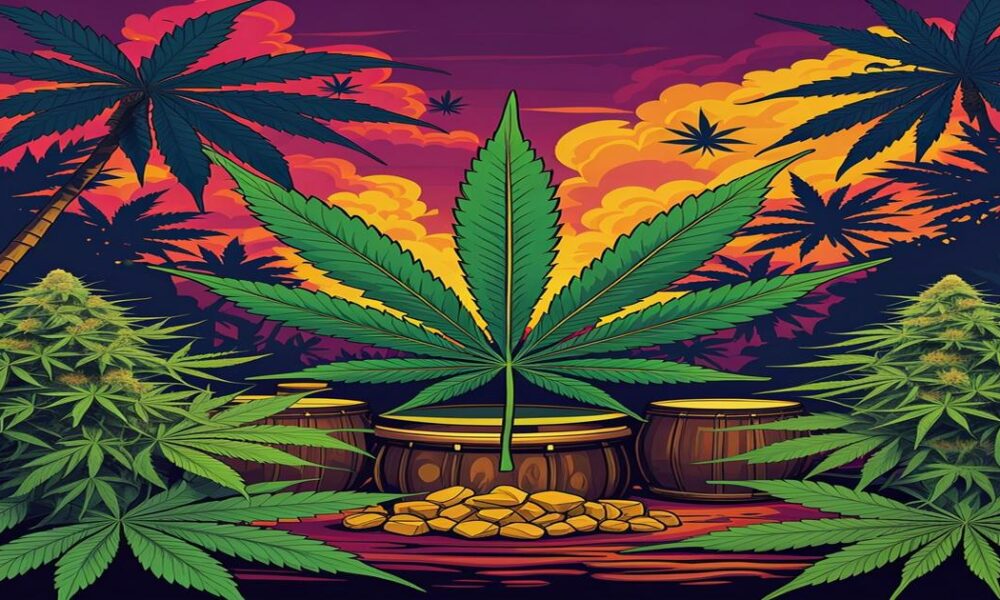 AI-generated image to illustrate For Smoke a J's content.