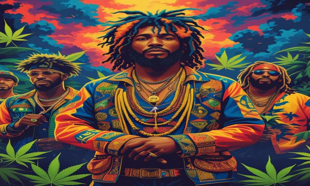 AI-generated image to illustrate For Smoke a J's content.