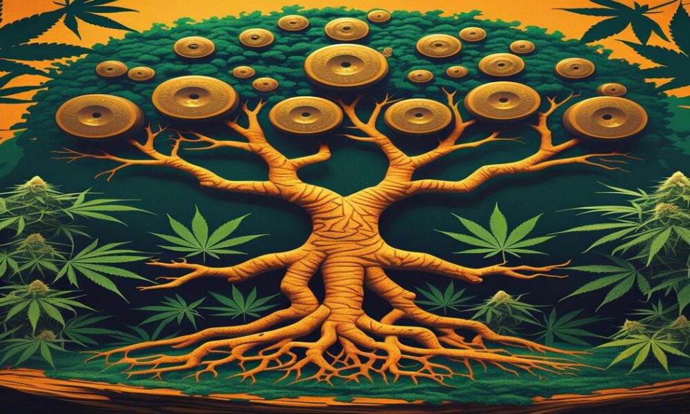 AI-generated image to illustrate For Smoke a J's content.