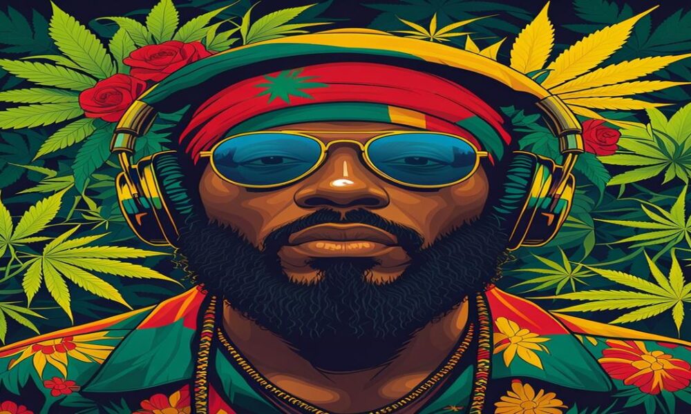 AI-generated image to illustrate For Smoke a J's content.