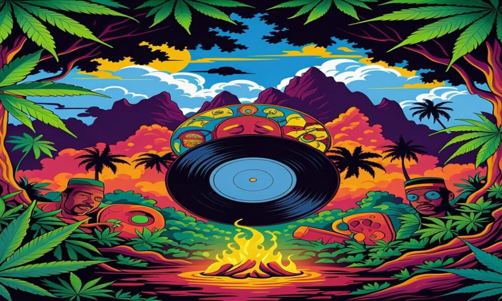 AI-generated image to illustrate For Smoke a J's content.