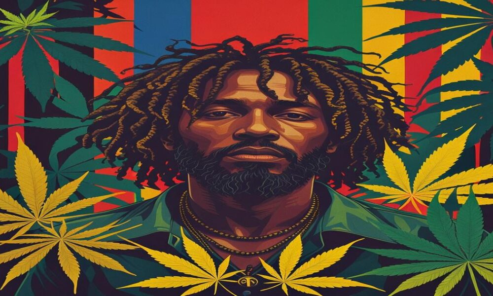 AI-generated image to illustrate For Smoke a J's content.