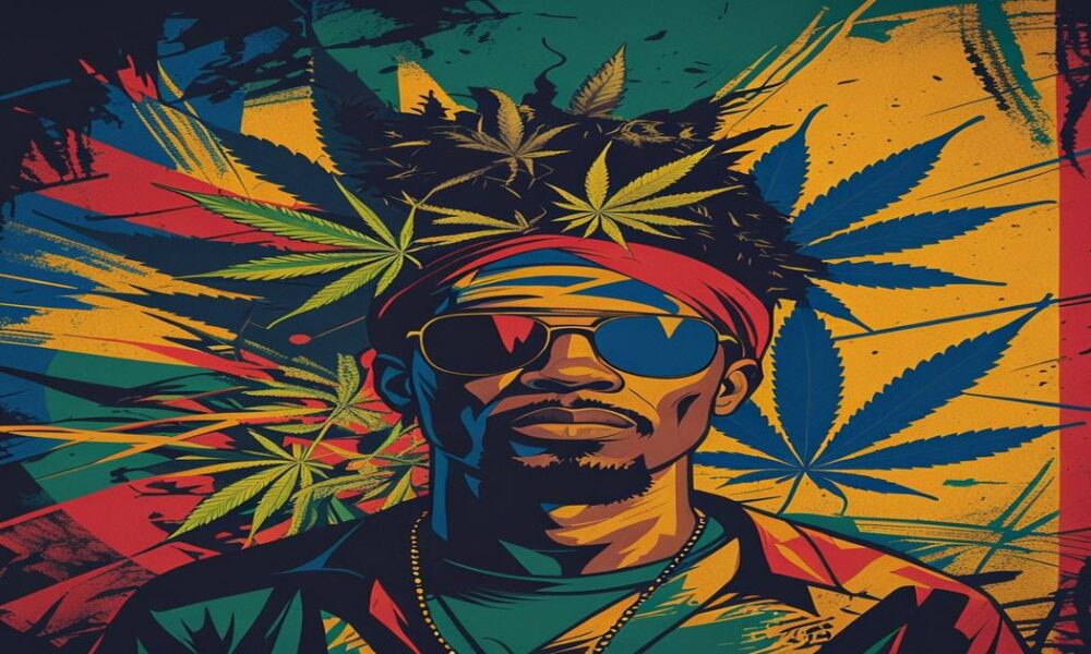 AI-generated image to illustrate For Smoke a J's content.