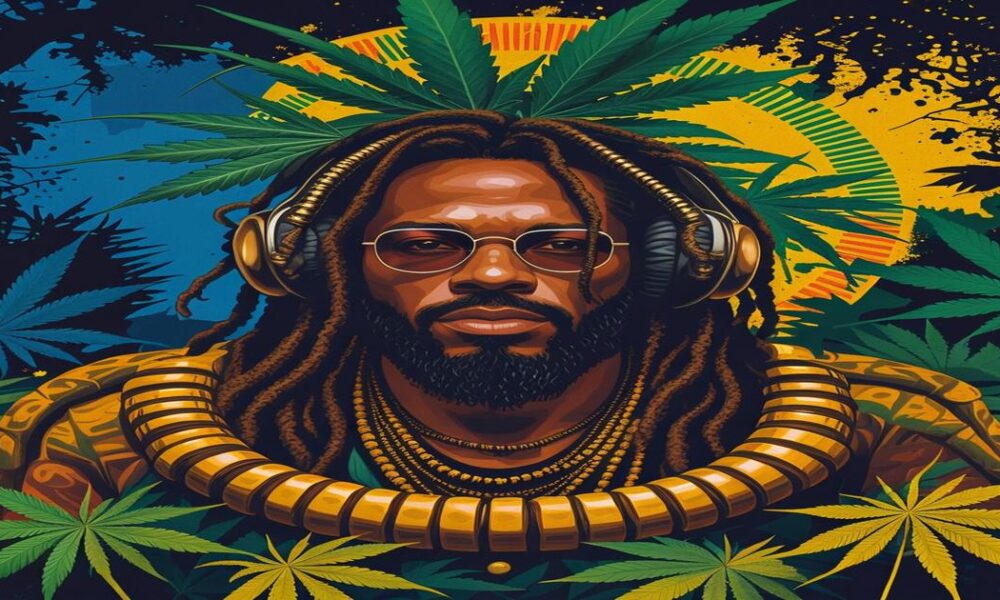 AI-generated image to illustrate For Smoke a J's content.