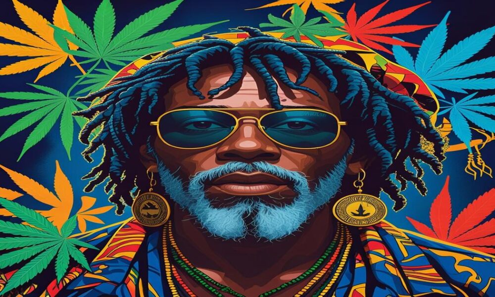 AI-generated image to illustrate For Smoke a J's content.