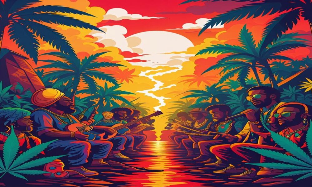 AI-generated image to illustrate For Smoke a J's content.