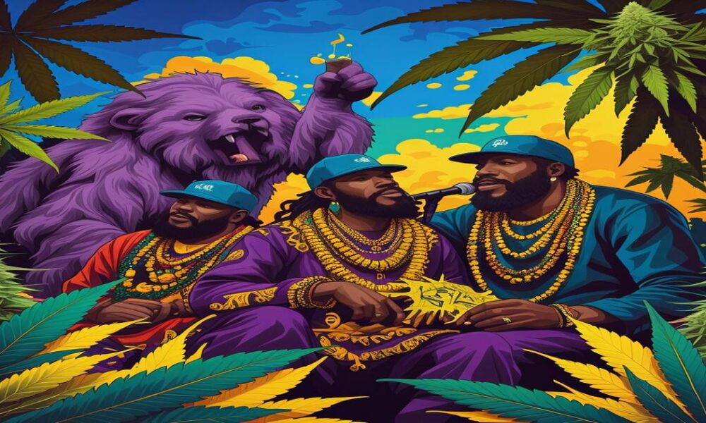 AI-generated image to illustrate For Smoke a J's content.