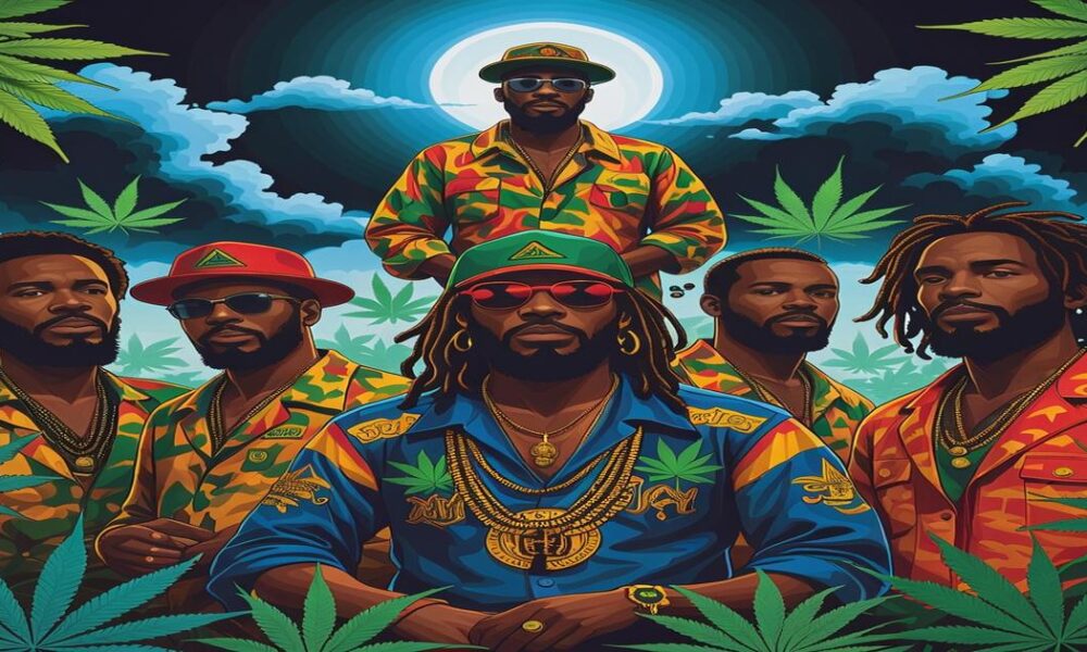 AI-generated image to illustrate For Smoke a J's content.