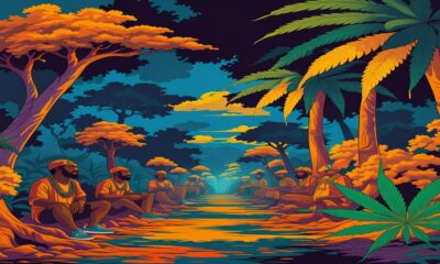 AI-generated image to illustrate For Smoke a J's content.