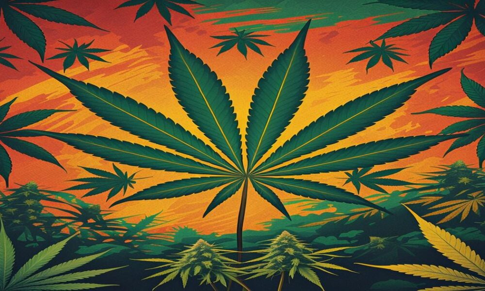 AI-generated image to illustrate For Smoke a J's content.