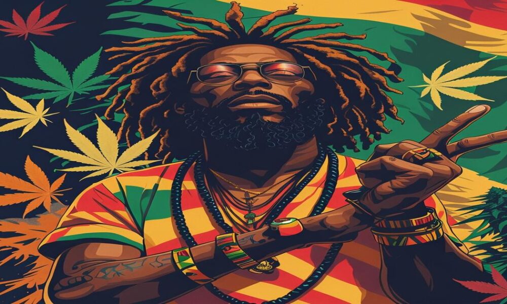 AI-generated image to illustrate For Smoke a J's content.