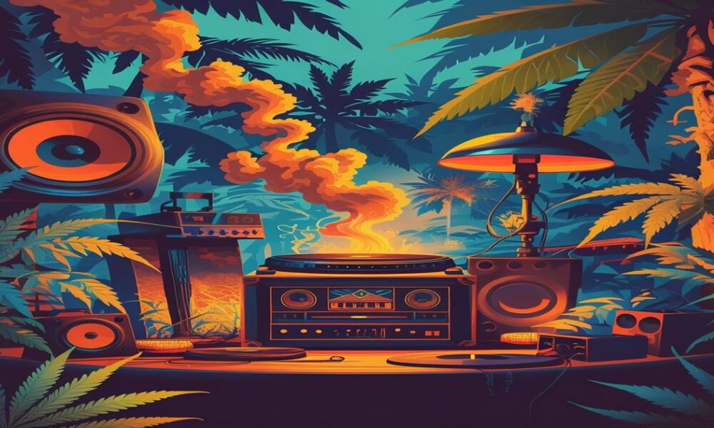 AI-generated image to illustrate For Smoke a J's content.