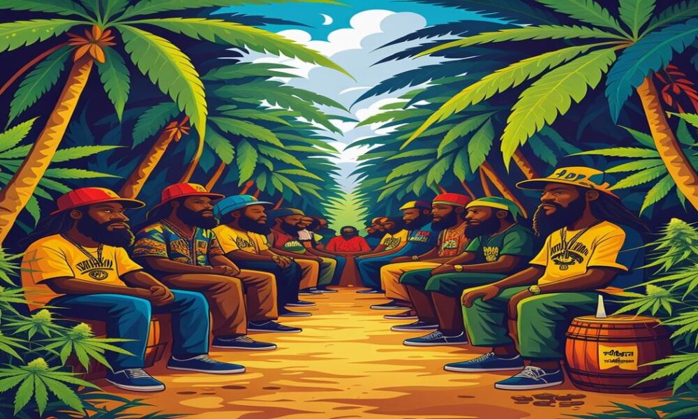 AI-generated image to illustrate For Smoke a J's content.