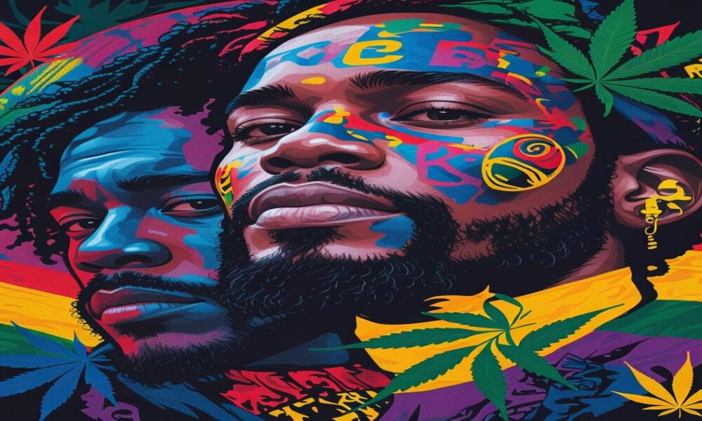 AI-generated image to illustrate For Smoke a J's content.