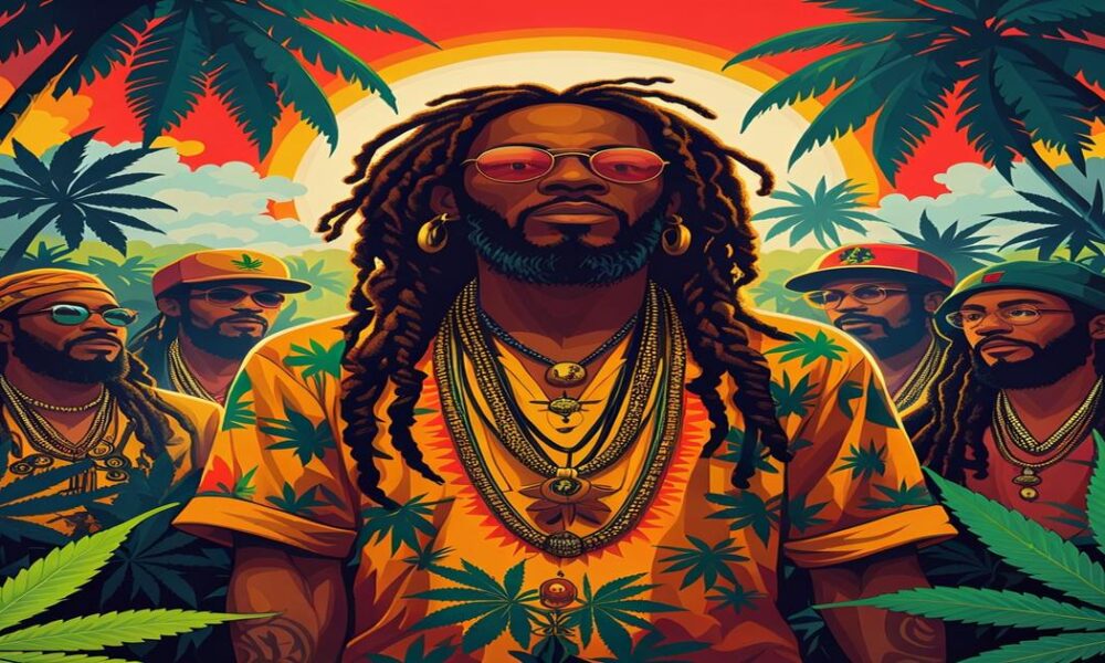 AI-generated image to illustrate For Smoke a J's content.