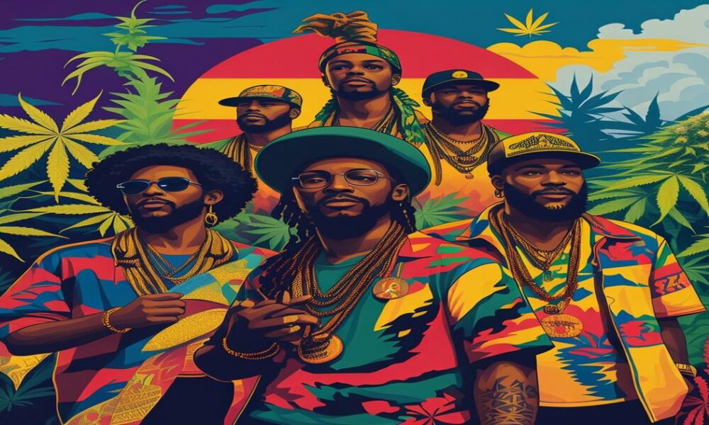 AI-generated image to illustrate For Smoke a J's content.