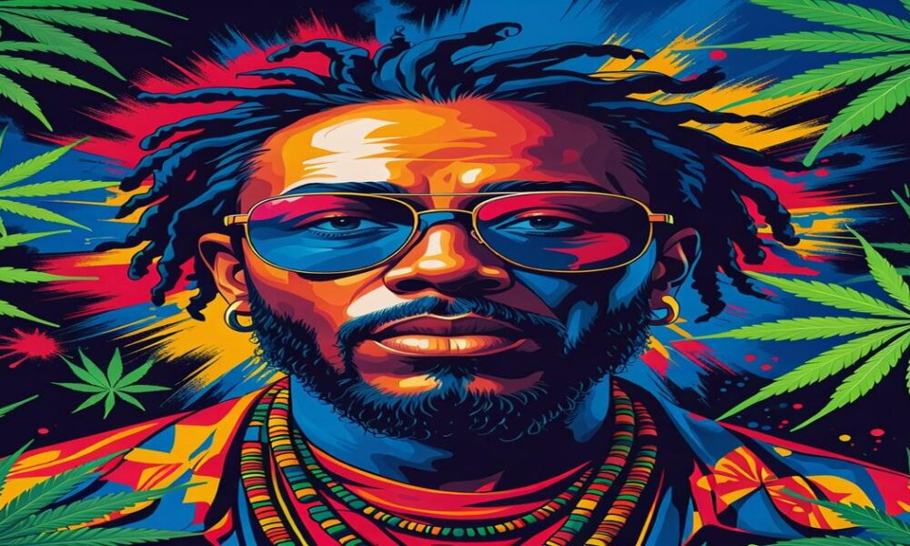 AI-generated image to illustrate For Smoke a J's content.