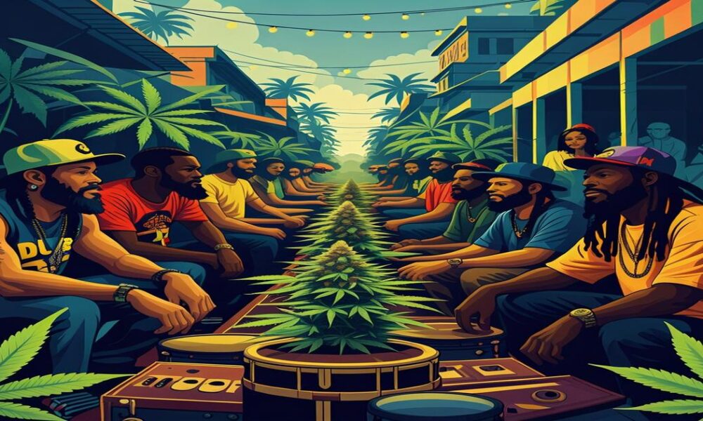 AI-generated image to illustrate For Smoke a J's content.